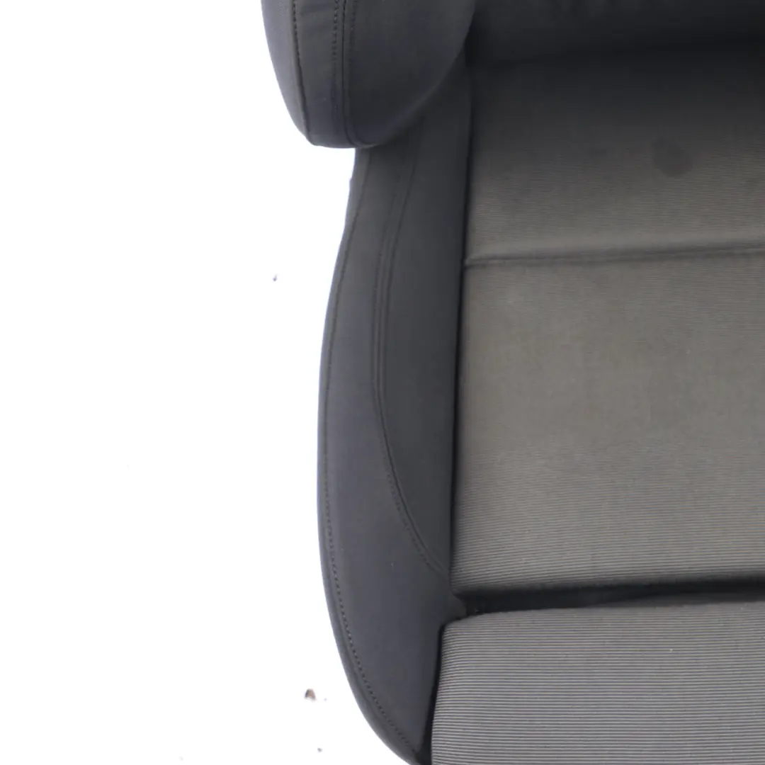 BMW E87 Vorne Links Sitz Stoff Stoff Interieur Moire Anthrazit - SKU 7130763-2 - Teilenummer 7130763