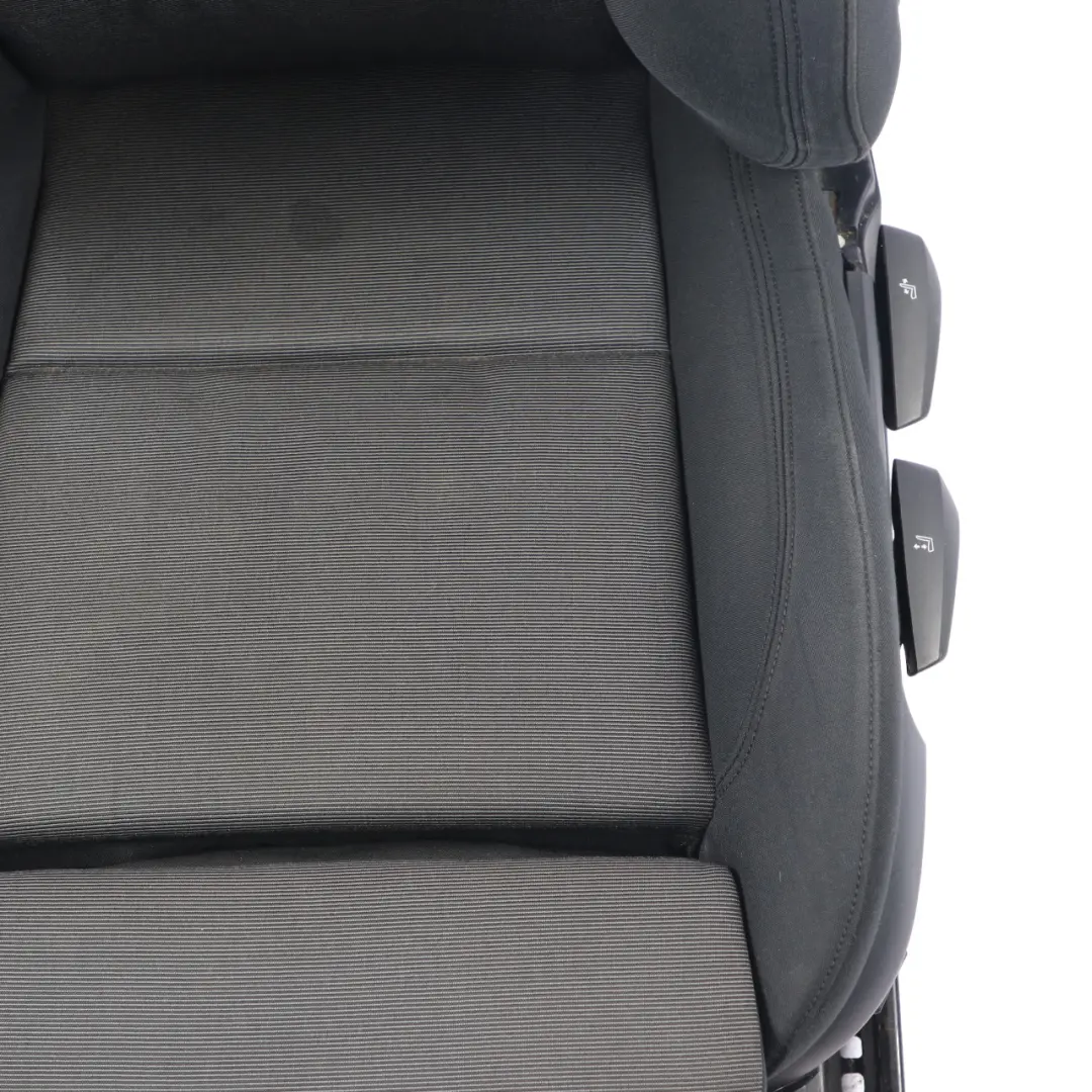 BMW E87 Vorne Links Sitz Stoff Stoff Interieur Moire Anthrazit - SKU 7130763-2 - Teilenummer 7130763