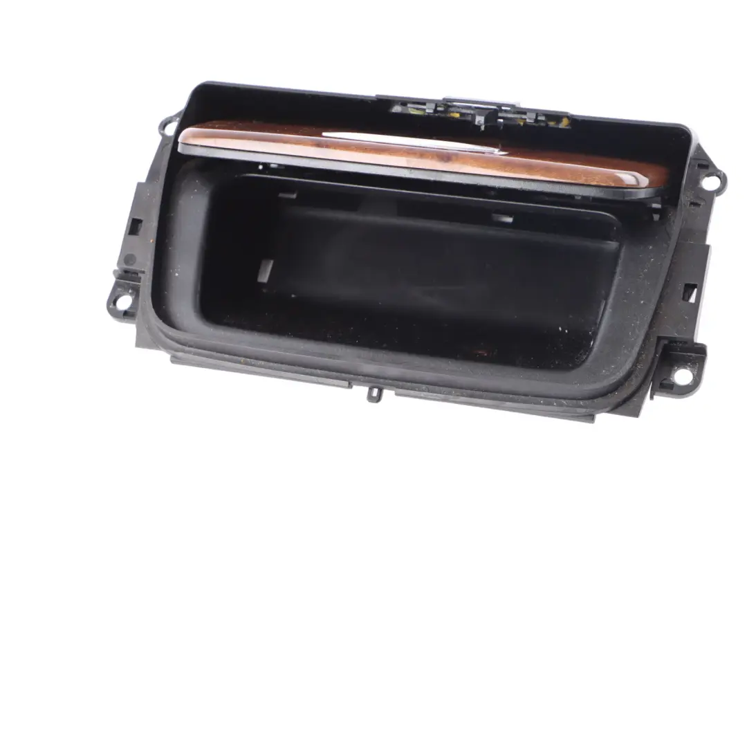 BMW E90 E91 E93 Centre Console Storage Sunglasses Tray Wood Look Finish - SKU 7132376-5 - Part number 7132376