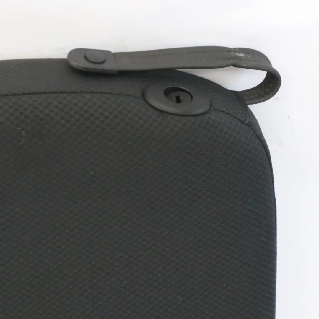 Left N/S Cloth Fabric Molette Seat Backrest to Mini Cabrio R52 Rear with Part number 7133163 Mini Cabrio R52 Rear Left N/S Cloth Fabric Molette Seat Backrest - SKU 7133163 - Part number 7133163