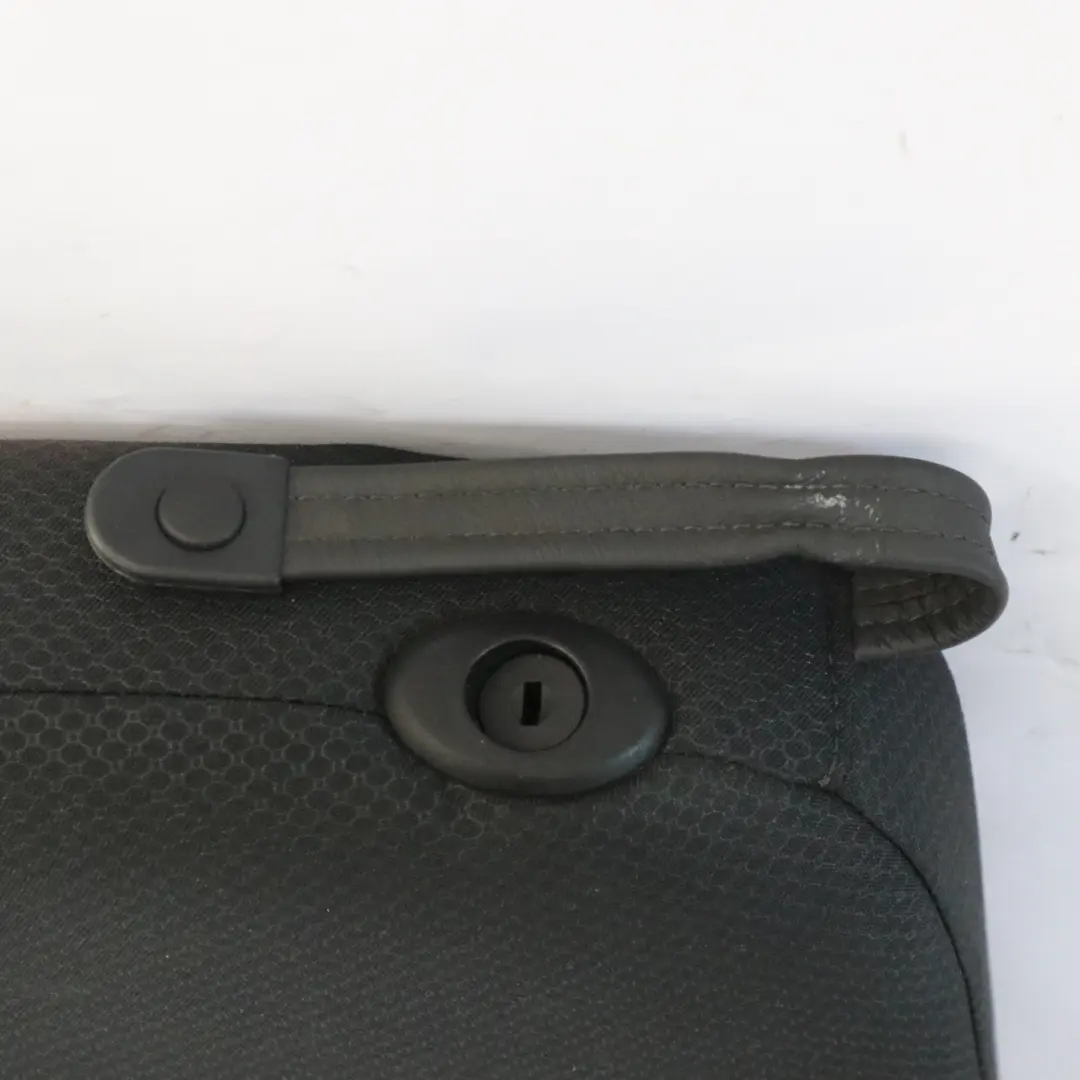 Left N/S Cloth Fabric Molette Seat Backrest to Mini Cabrio R52 Rear with Part number 7133163 Mini Cabrio R52 Rear Left N/S Cloth Fabric Molette Seat Backrest - SKU 7133163 - Part number 7133163