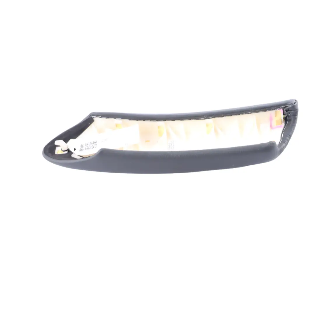 Front Right Door Card Trim O/S Leather Armrest Panther Black to Mini R50 R52 R53 with Part number 7133508 Mini R50 R52 R53 Front Right Door Card Trim O/S Leather Armrest Panther Black - SKU 7133508-1 - Part number 7133508