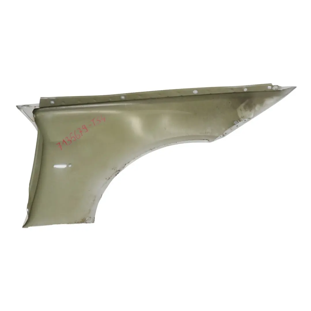 Side Panel Fender Wing Front Left N/S Titansilber Silver - 354 to BMW E90 E91 with Part number 7135679 BMW E90 E91 Side Panel Fender Wing Front Left N/S Titansilber Silver - 354 - SKU 7135679-TS4 - Part number 7135679