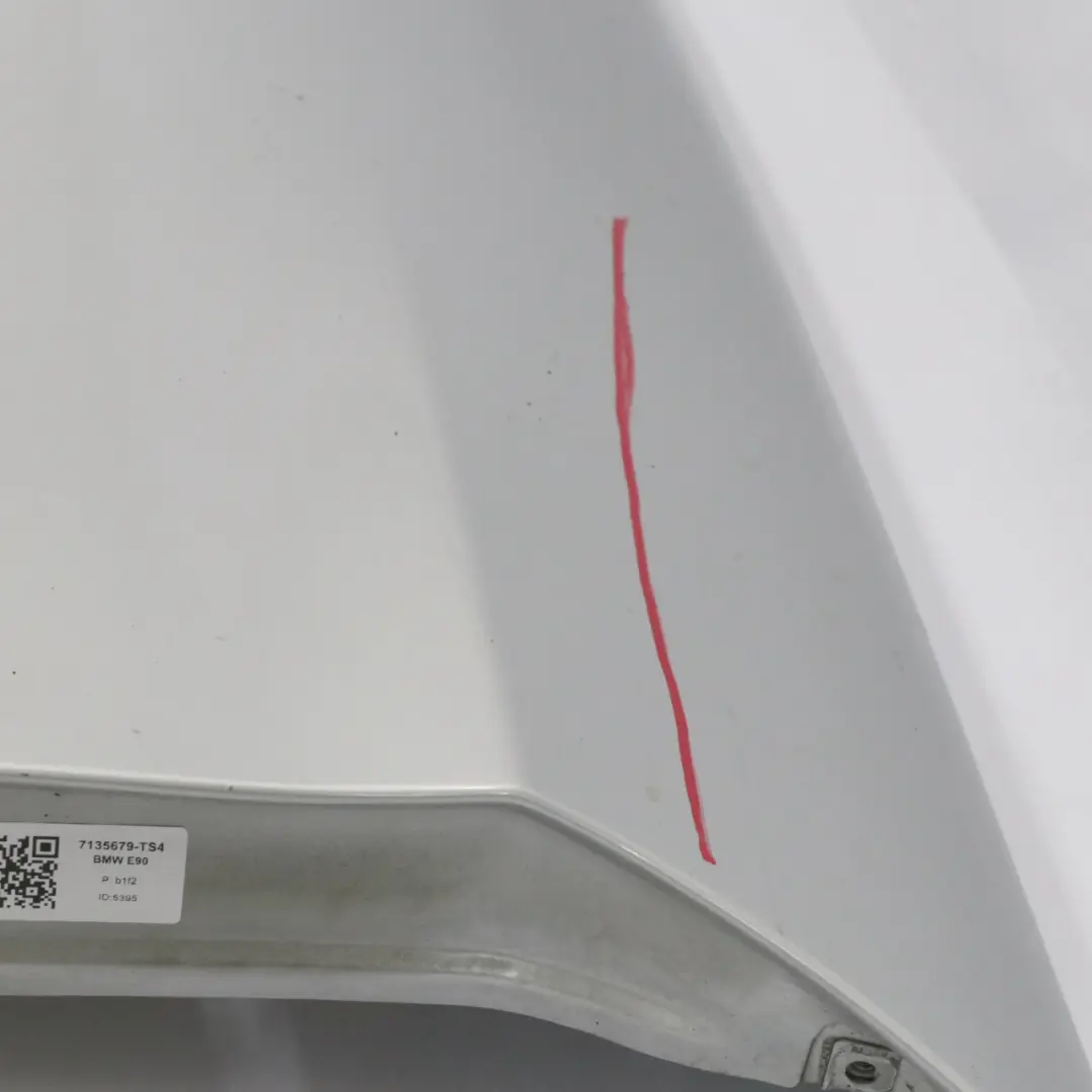 BMW E90 E91 Side Panel Fender Wing Front Left N/S Titansilber Silver - 354 - SKU 7135679-TS4 - Part number 7135679