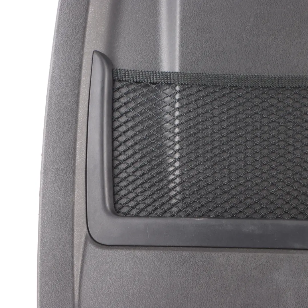 BMW E87 Front Seat Panel Cover Net Bag Backrest Black Left Right N/O/S - SKU 7118350-1 - Part number 7118350