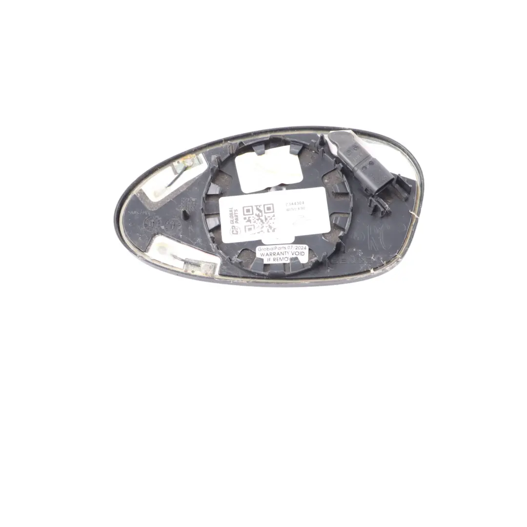 Electrochromic Auto Dip Right O/S Mirror Glass Wide Angle to BMW E90 E91 with Part number 7144304 BMW E90 E91 Electrochromic Auto Dip Right O/S Mirror Glass Wide Angle - SKU 7144304 - Part number 7144304