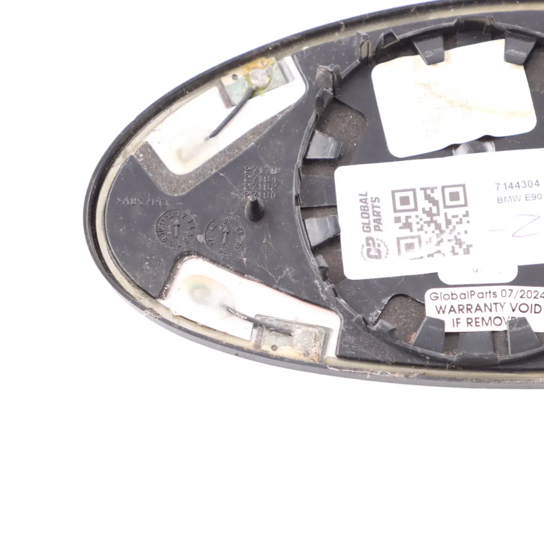 Electrochromic Auto Dip Right O/S Mirror Glass Wide Angle to BMW E90 E91 with Part number 7144304 BMW E90 E91 Electrochromic Auto Dip Right O/S Mirror Glass Wide Angle - SKU 7144304 - Part number 7144304