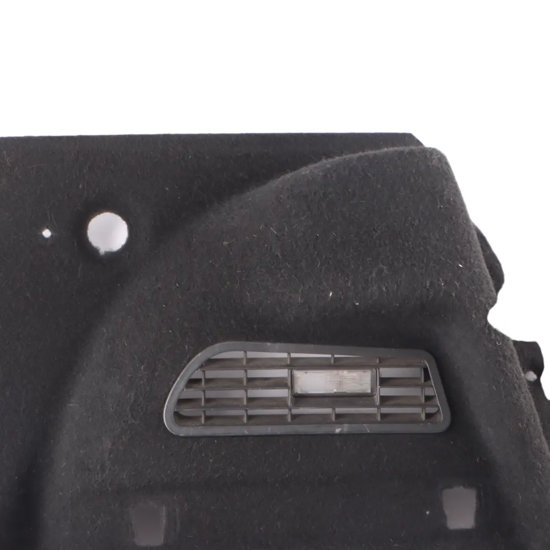 Alfombra Maletero Trasero Tapa Lateral Izquierda para Mini Clubman 1 R55 con número de pieza 7144851 Mini Clubman 1 R55 Alfombra Maletero Trasero Tapa Lateral Izquierda - SKU 7144851-1 - Número de pieza 7144851