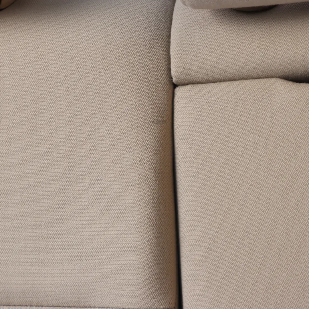 Bench Backrest Seat Set Cloth Fabric Fluid Beige Interior to BMW E90 Saloon Rear with Part number 7146878 BMW E90 Saloon Rear Bench Backrest Seat Set Cloth Fabric Fluid Beige Interior - SKU 7146878 - Part number 7146878