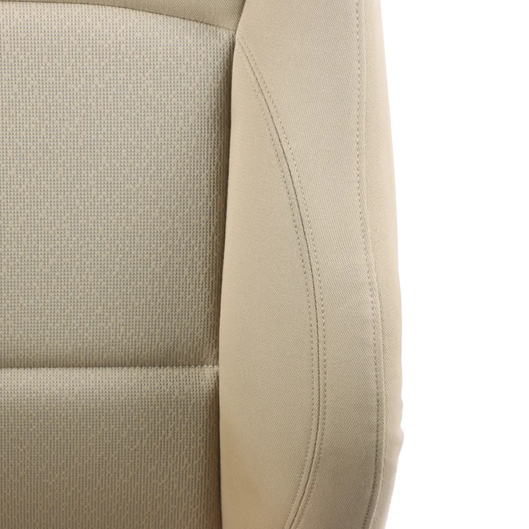 Front Left N/S M Sport Seat Fabric Cloth Fluid Beige Interior to BMW E90 E91 with Part number 7147981 BMW E90 E91 Front Left N/S M Sport Seat Fabric Cloth Fluid Beige Interior - SKU 7147981 - Part number 7147981