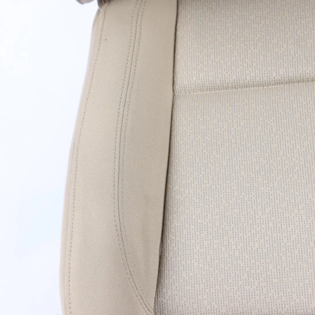 Front Left N/S M Sport Seat Fabric Cloth Fluid Beige Interior to BMW E90 E91 with Part number 7147981 BMW E90 E91 Front Left N/S M Sport Seat Fabric Cloth Fluid Beige Interior - SKU 7147981 - Part number 7147981