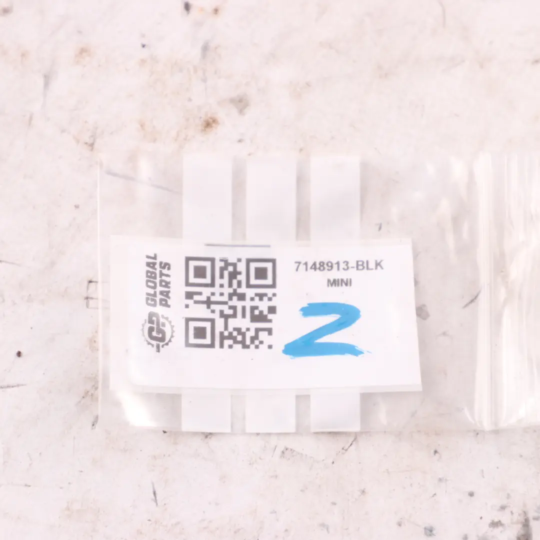 Couvercle de Coffre arrière, garniture noire pour Mini Cooper R56 à propos du numéro de pièce 7148913 Mini Cooper R56 Couvercle de Coffre arrière, garniture noire - SKU 7148913-BLK - Numéro de pièce 7148913