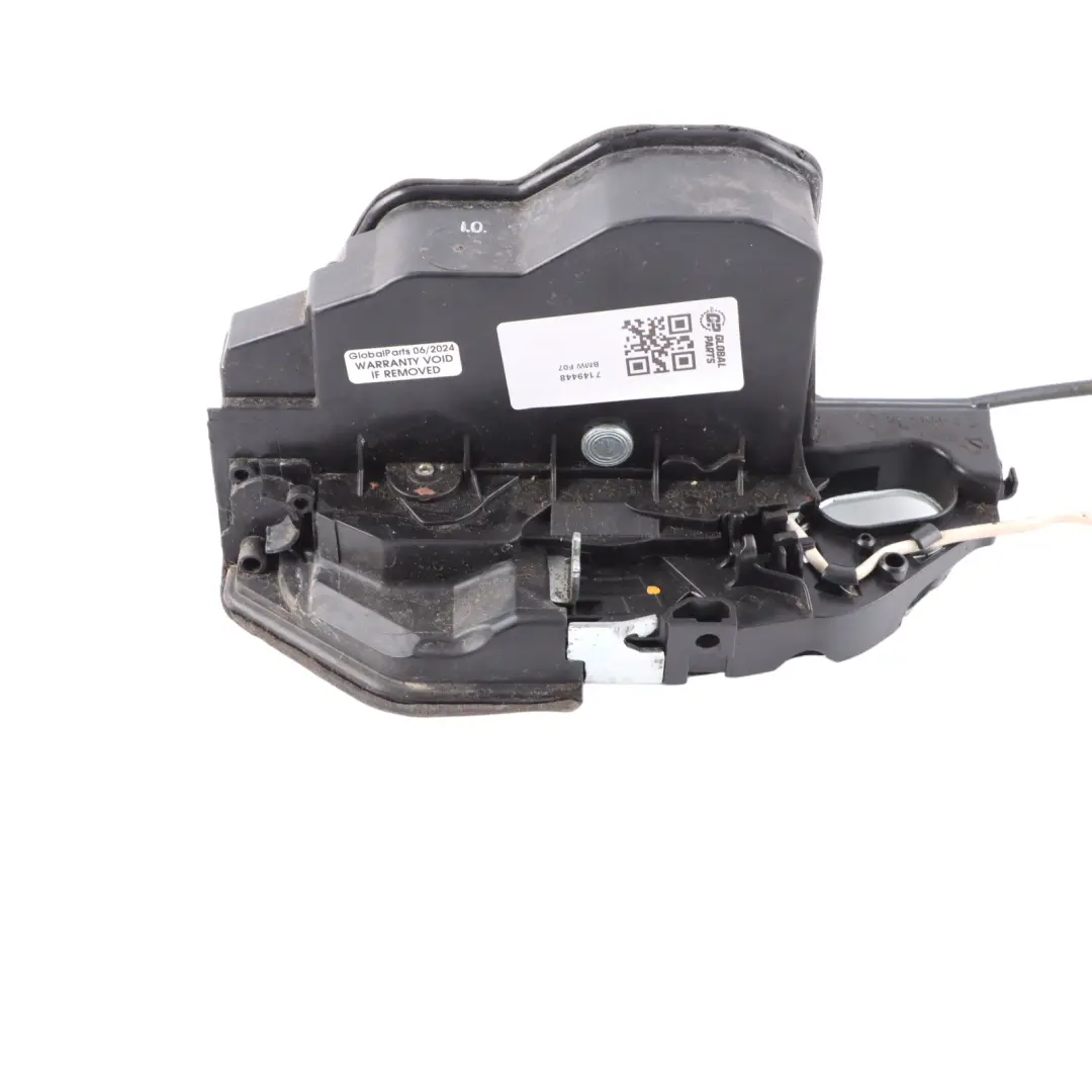 Door Lock BMW F07 GT Rear Door Right O/S Soft Close Automatic Lock to with Part number 7149448 Door Lock BMW F07 GT Rear Door Right O/S Soft Close Automatic Lock - SKU 7149448 - Part number 7149448