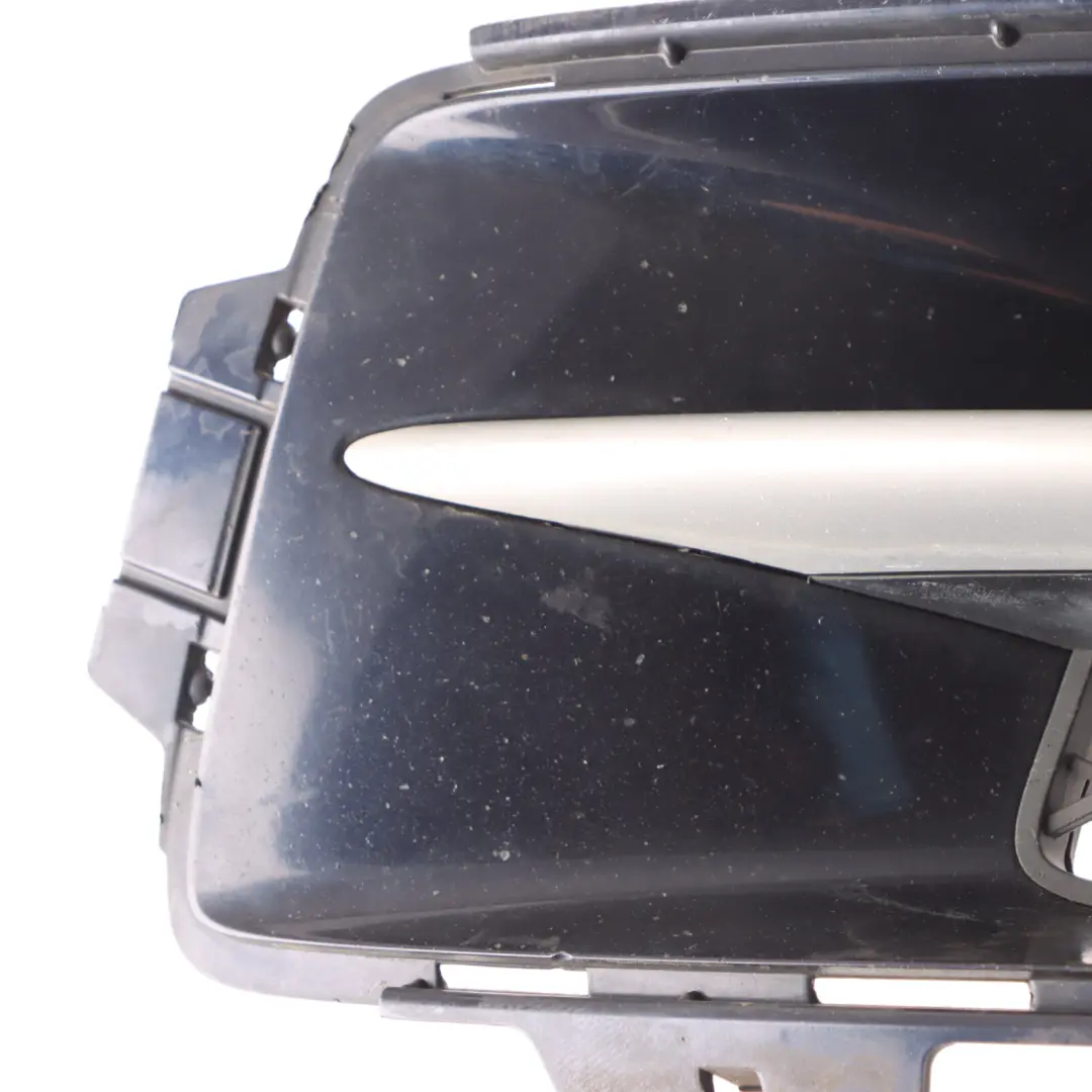 Front Bumper Trim Closed Grid Left Grille Black Sapphire Metallic - 475 to BMW E70 with Part number 7159593 BMW E70 Front Bumper Trim Closed Grid Left Grille Black Sapphire Metallic - 475 - SKU 7159593-MB - Part number 7159593