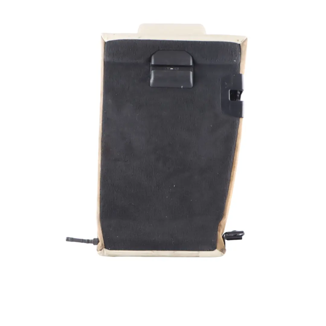 BMW E91 Backrest Cover Rear Right O/S Back Seat Touring Leather Dakota Lemon - SKU 7161296-2 - Part number 7161296