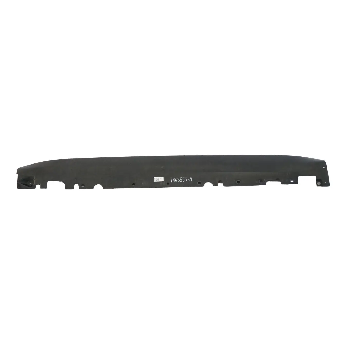 BMW X5 E70 Faldón Lateral Izquierdo Panel de cubierta listón de umbral Aluminium