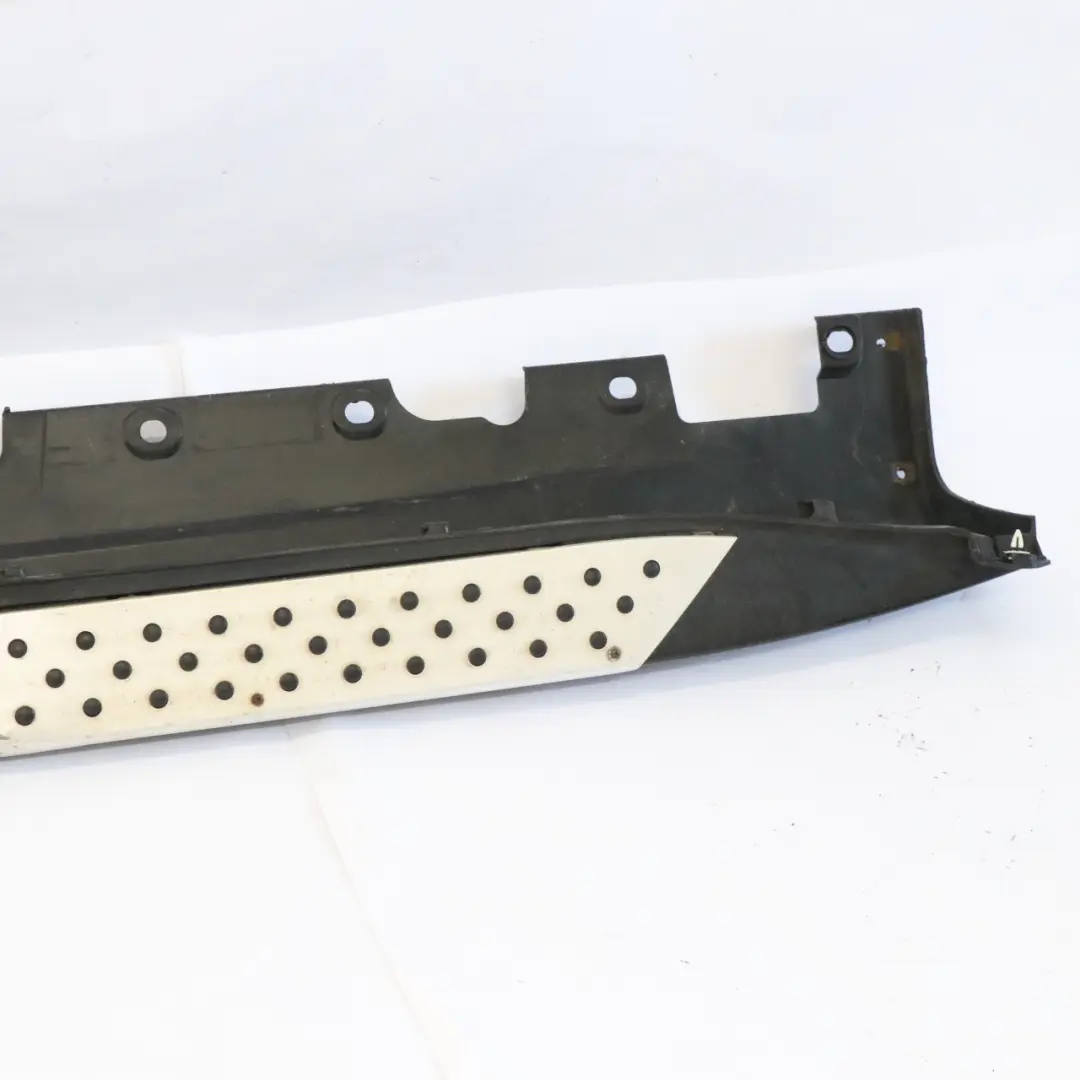 BMW X5 E70 Minigonna laterale sinistra davanzale Striscia Pannello alluminio - SKU 7163555-1 - Numero di parte 7163555
