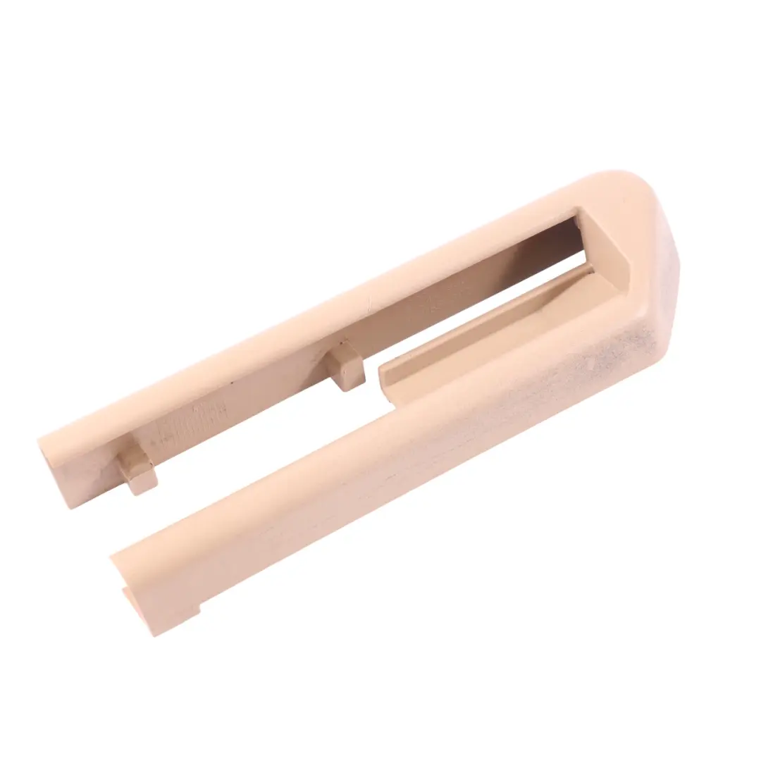 BMW X5 E70 X6 E71 Front Seat Rail Cover Rear Right O/S Trim Beige - SKU 7165392-1 - Part number 7165392
