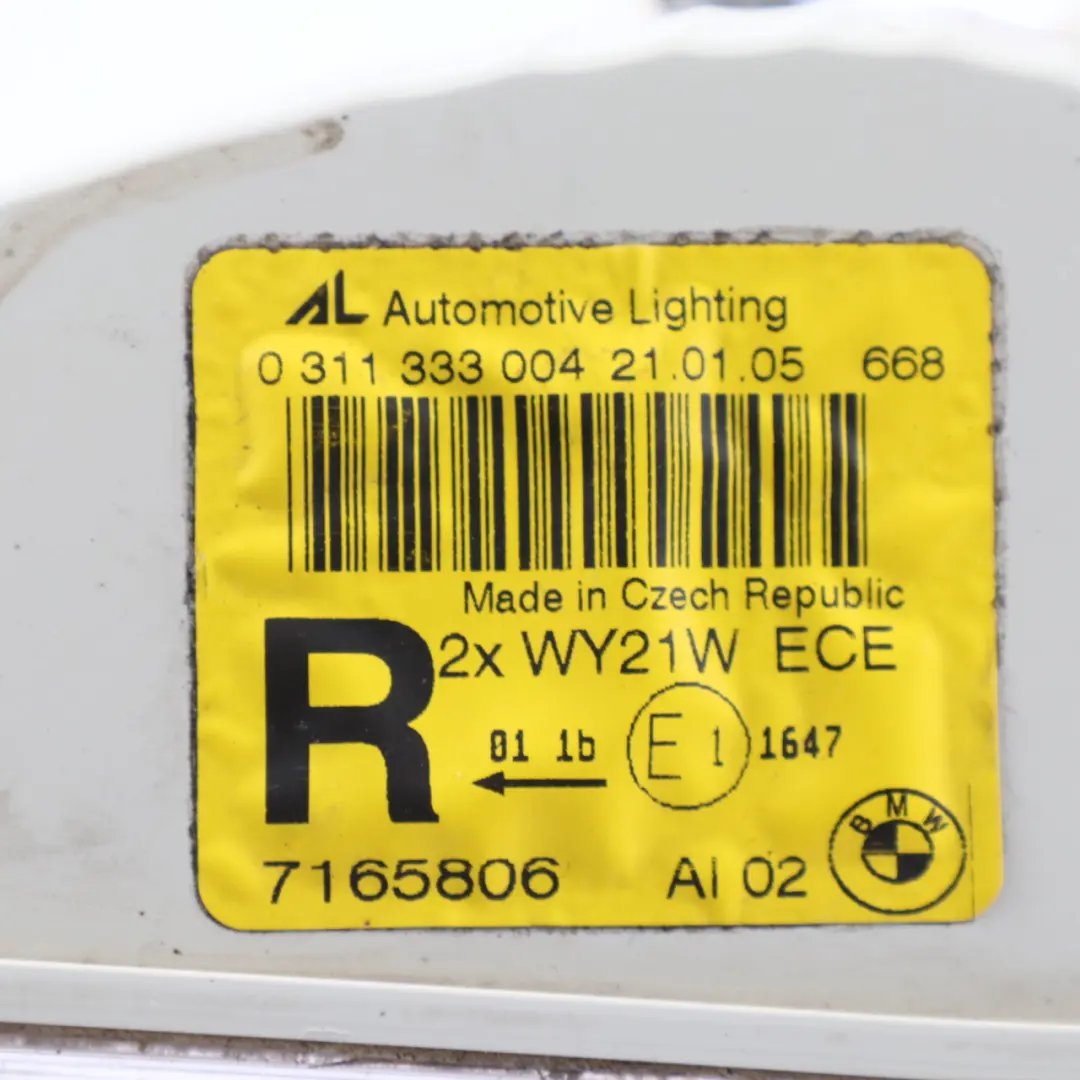 BMW E63 E64 Feu Indicateur de Direction Blanc Droit - SKU 7165806 - Numéro de pièce 7165806