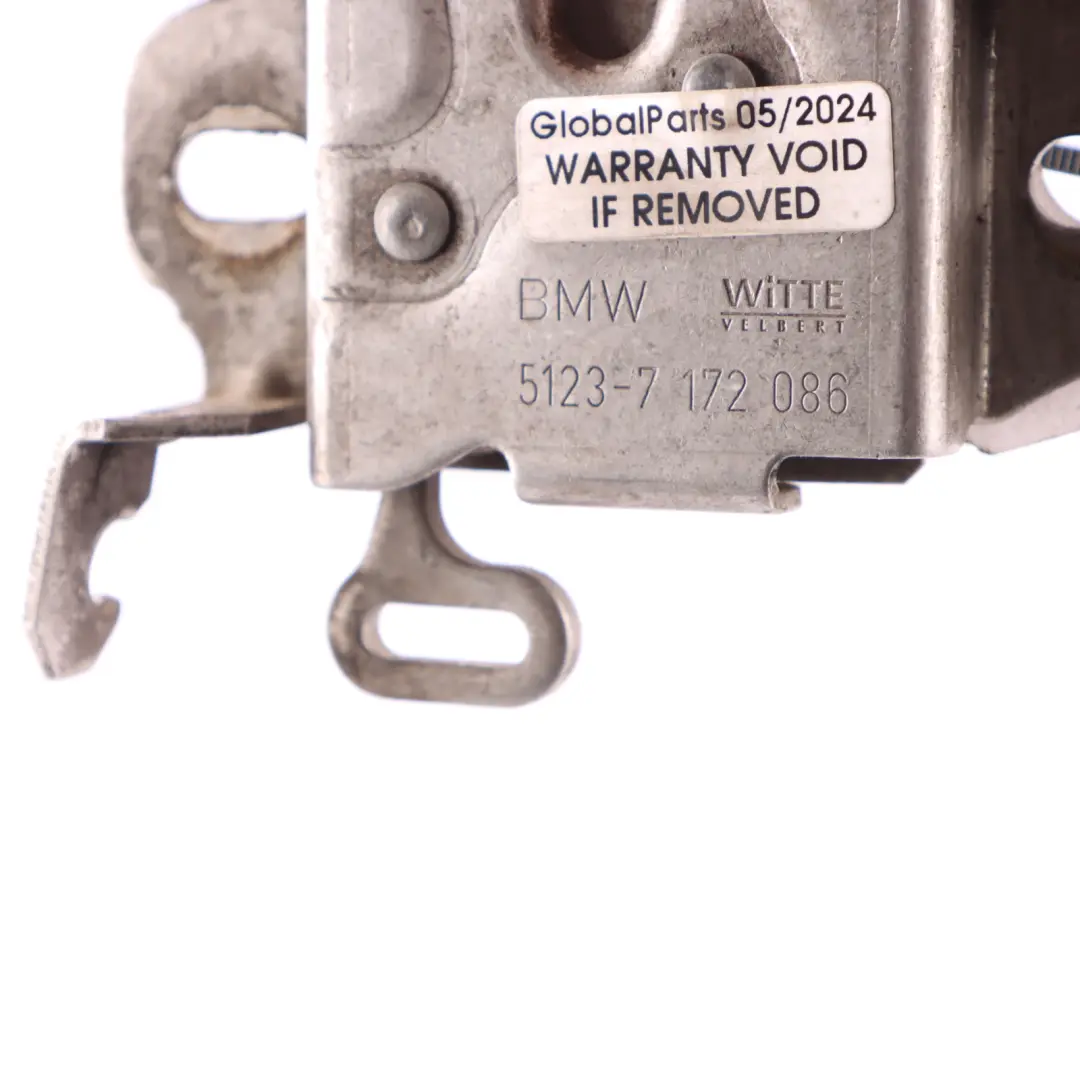 BMW E85 E86 De Capot Serrure Avant Droite Loquet De Verrouillage - SKU 7172086 - Numéro de pièce 7192976