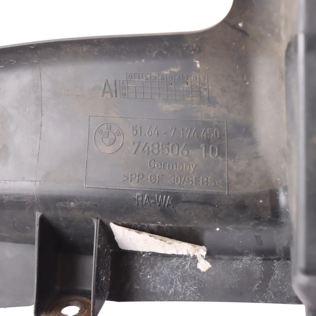 BMW E81 E87 E88 Paraurti Superiore Attivo Sistema Di Raffreddamento Flap - SKU 7174450-3 - Numero di parte 7174450