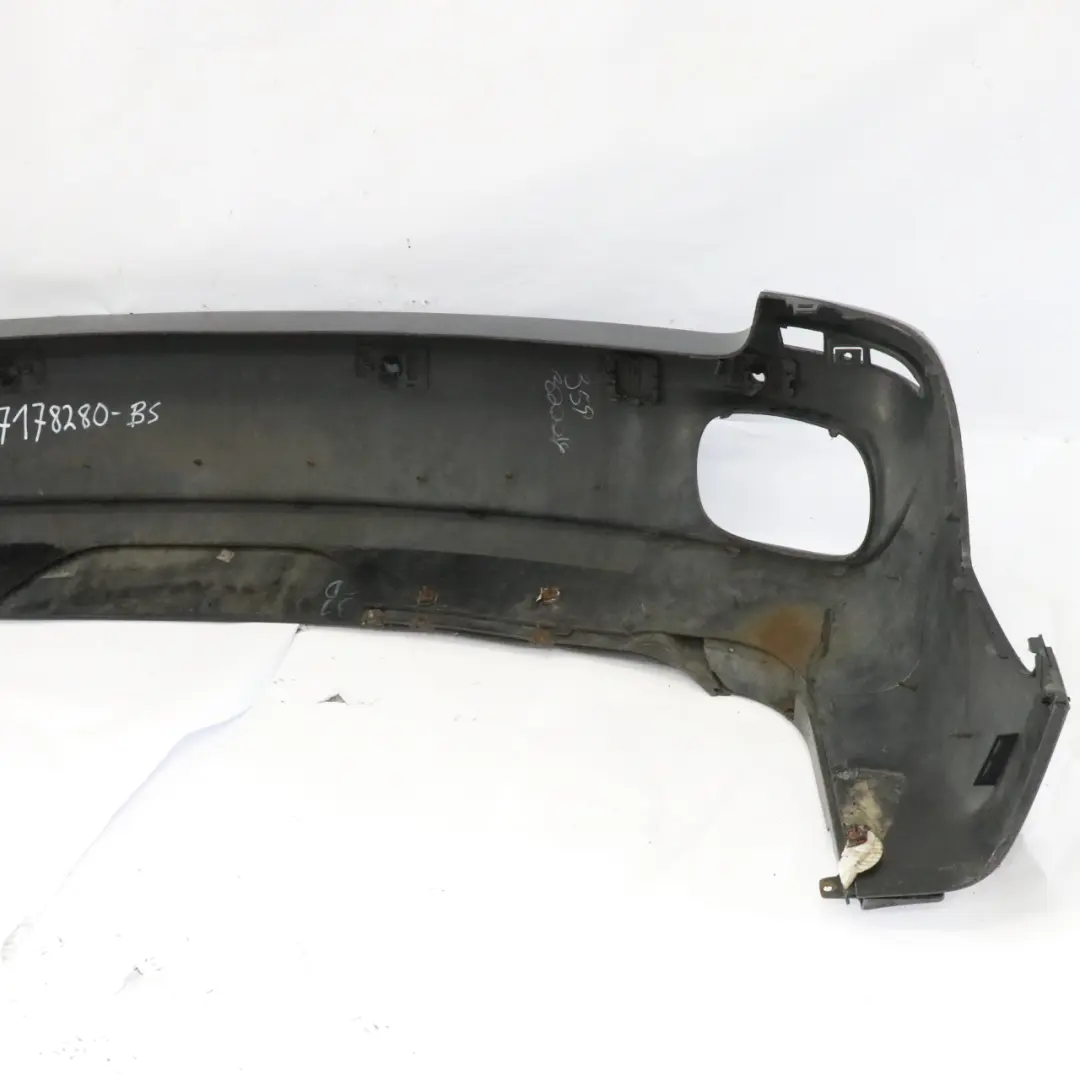 Bumper Trim Panel Cover Covering Black Sapphire Metallic - 475 to BMW X5 E70 Rear with Part number 7178280 BMW X5 E70 Rear Bumper Trim Panel Cover Covering Black Sapphire Metallic - 475 - SKU 7178280-BS - Part number 7178280