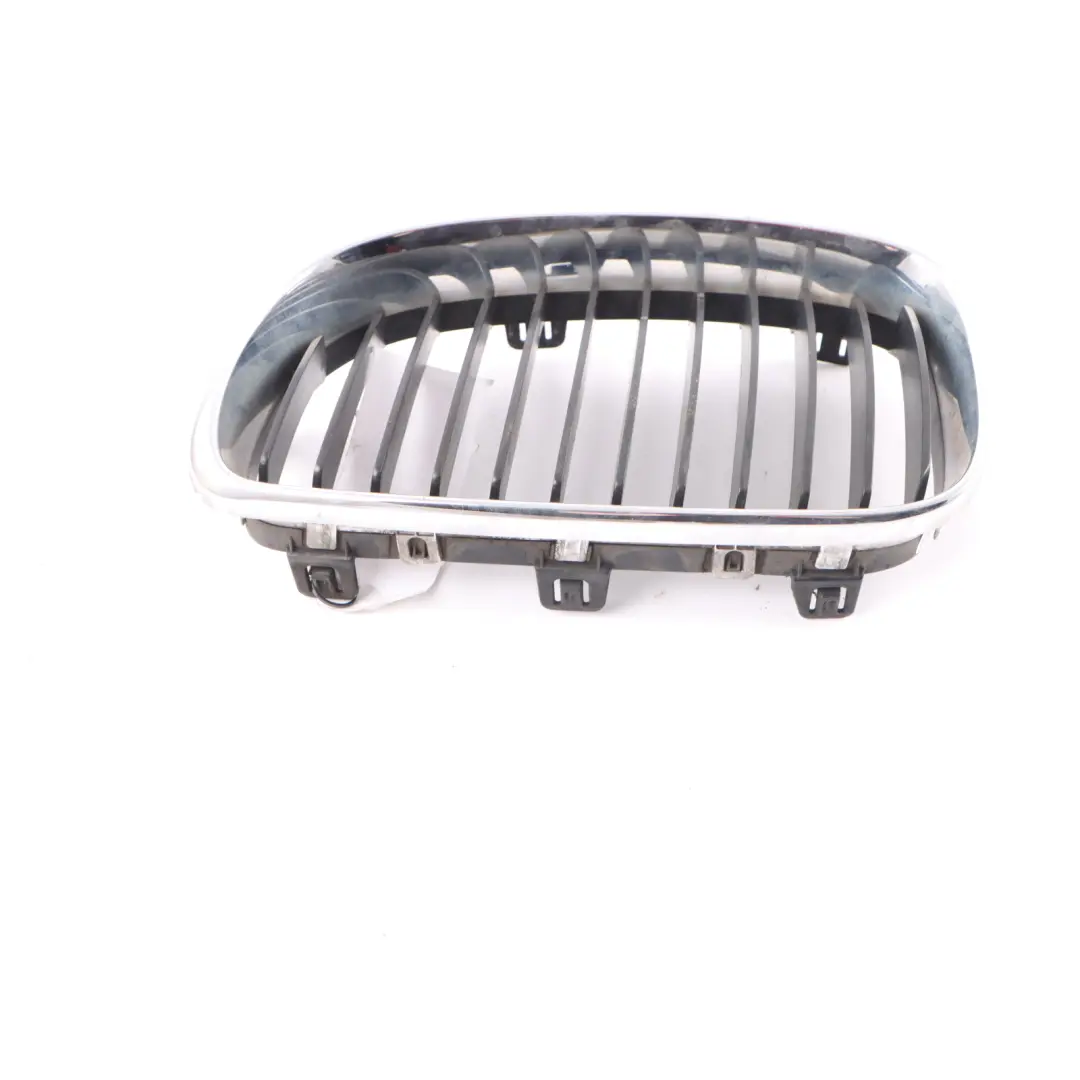 Kühlergrill BMW E81 E87 LCI Stoßstange Niere Rahmen vorne links Chrom für mit Teilenummer 7179655 Kühlergrill BMW E81 E87 LCI Stoßstange Niere Rahmen vorne links Chrom - SKU 7179655 - Teilenummer 7179655