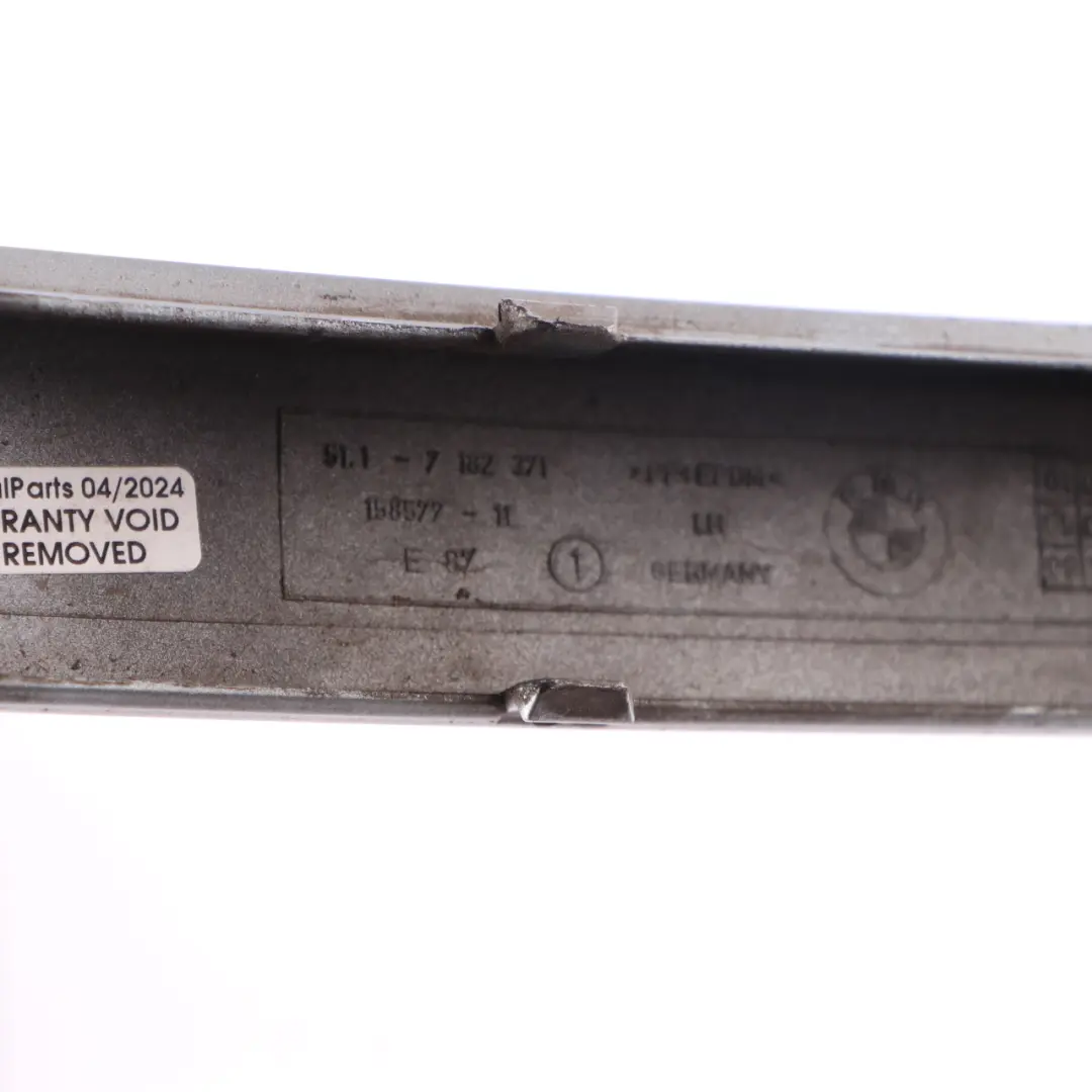  Bumper Trim BMW E87 LCI E81 Front Bumper Moulding Strip PDC Titan Silver 354 - SKU 7182371-TS - Part number 7182371