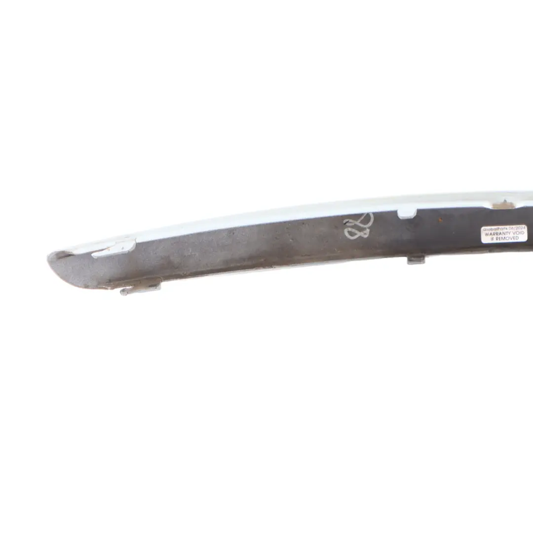 BMW E87 LCI Front Bumper Rubber Trim Strip Left N/S Patagonia Green Metallic A71 - SKU 7185131-PTG - Part number 7185131