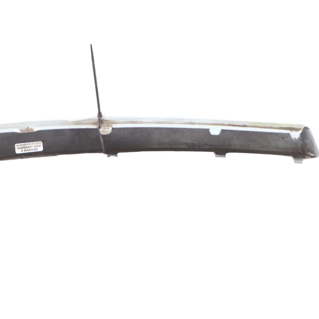 BMW E87 LCI Front Bumper Rubber Trim Strip Left N/S Patagonia Green Metallic A71 - SKU 7185131-PTG - Part number 7185131