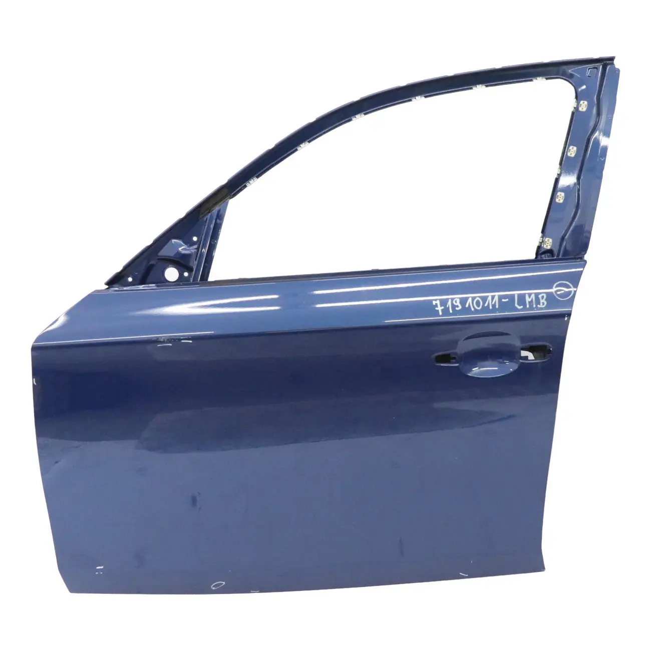 BMW E87 Rivestimento porta anteriore sinistra Le Mans Blau Blue Metallic - 381