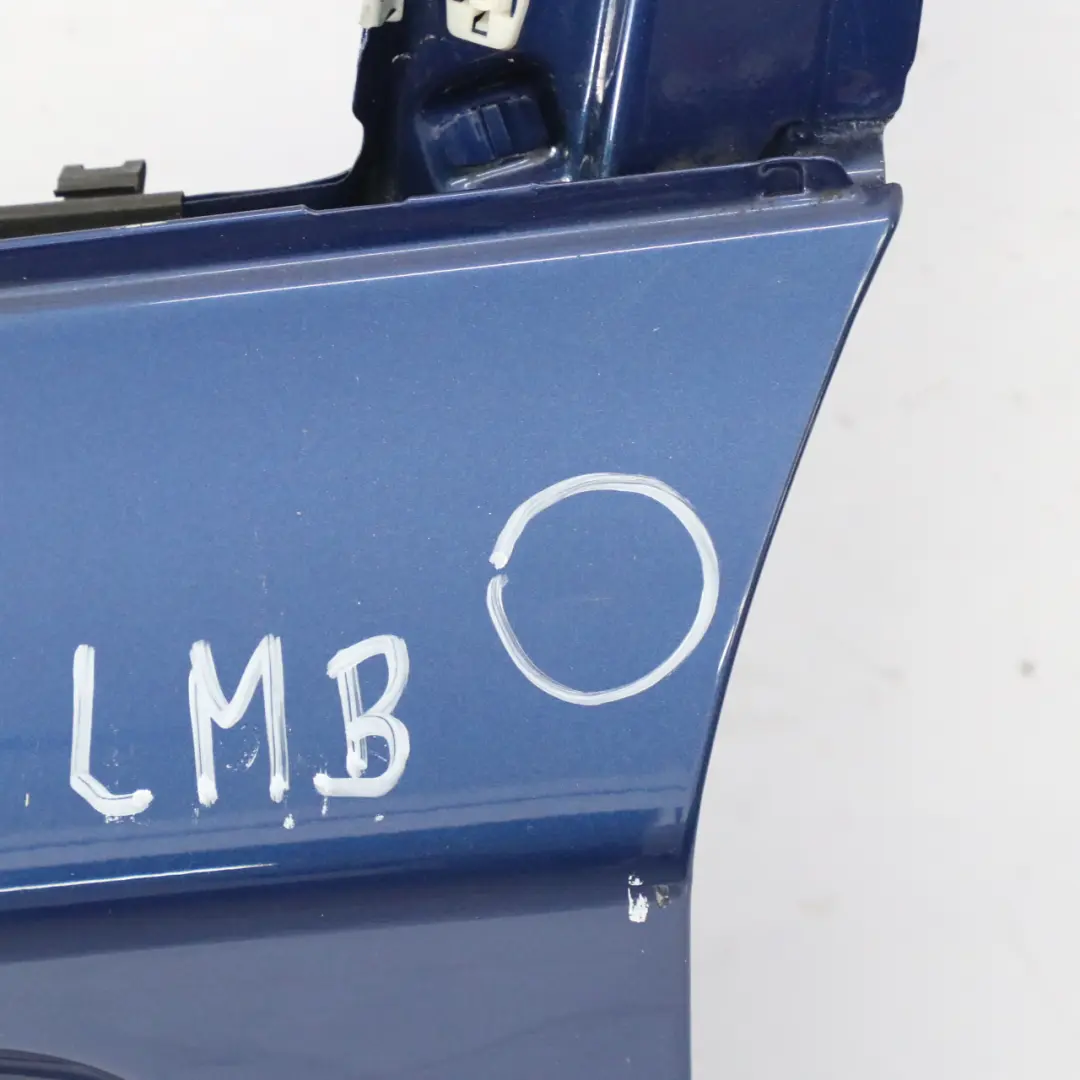 BMW E87 Puerta Delantera Izquierda Revestimiento Le Mans Blau Azul - 381 - SKU 7191011-LMB - Número de pieza 7191011