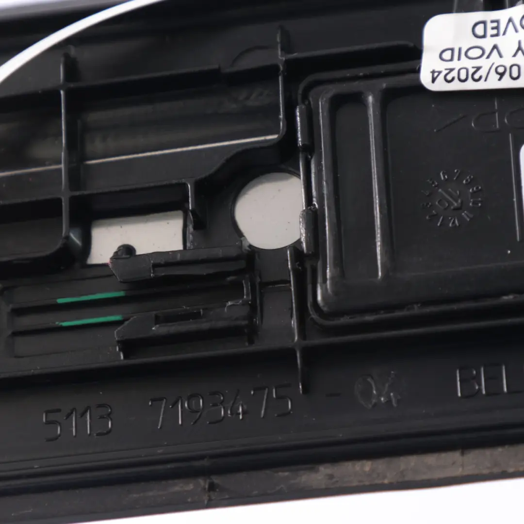 Cover Entrance Door BMW F07 Gran Turismo Rear Left Trim Panel Strip - SKU 7193471 - Part number 7193471