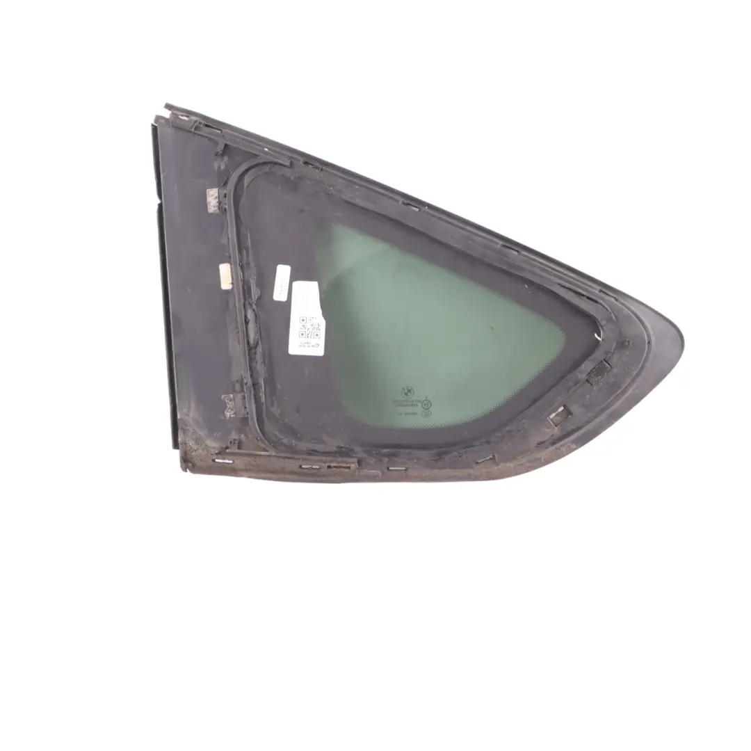 Cristal Verde Fijo Tintado Puerta Trasera Derecha AS3 SSG para BMW F07 GT con número de pieza 7197902 BMW F07 GT Cristal Verde Fijo Tintado Puerta Trasera Derecha AS3 SSG - SKU 7197902-1 - Número de pieza 7197902