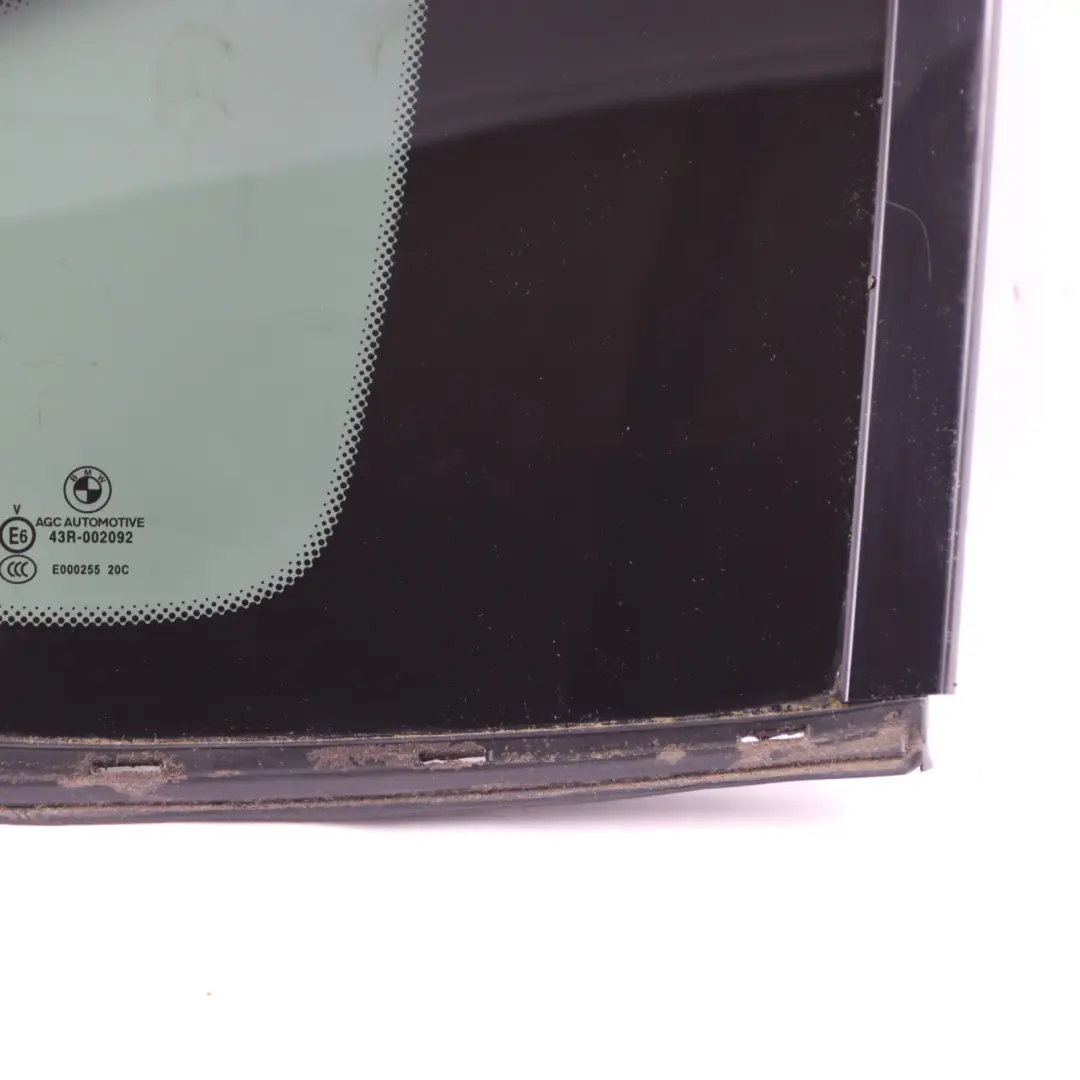 Cristal Verde Fijo Tintado Puerta Trasera Derecha AS3 SSG para BMW F07 GT con número de pieza 7197902 BMW F07 GT Cristal Verde Fijo Tintado Puerta Trasera Derecha AS3 SSG - SKU 7197902-1 - Número de pieza 7197902