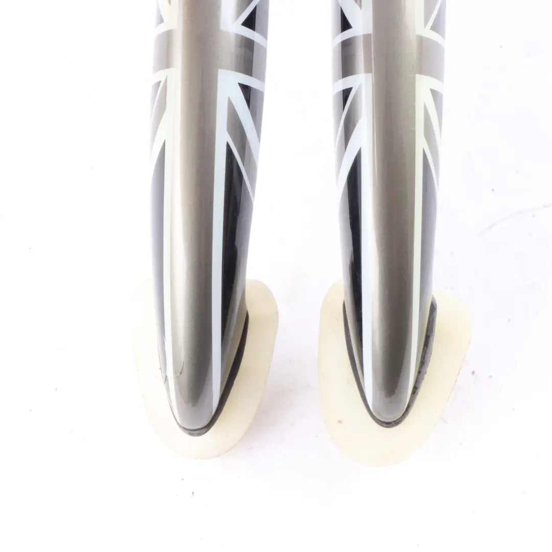 Grab Handle Mini R50 R55 R56 Left Right N/O/S Door Black Union Jack Cover to with Part number 7198472 Grab Handle Mini R50 R55 R56 Left Right N/O/S Door Black Union Jack Cover - SKU 7198472-3 - Part number 7198472