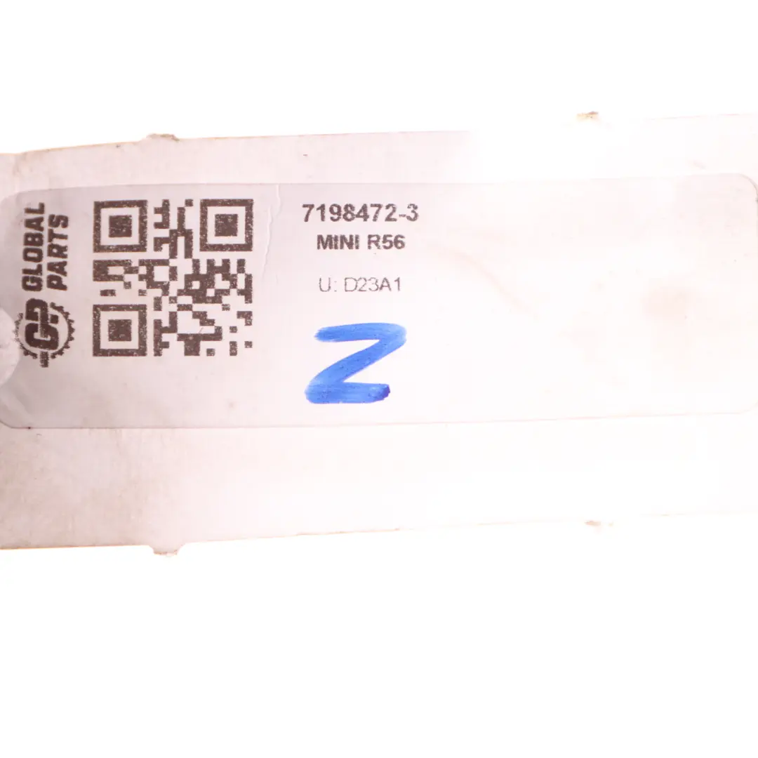 Grab Handle Mini R50 R55 R56 Left Right N/O/S Door Black Union Jack Cover to with Part number 7198472 Grab Handle Mini R50 R55 R56 Left Right N/O/S Door Black Union Jack Cover - SKU 7198472-3 - Part number 7198472