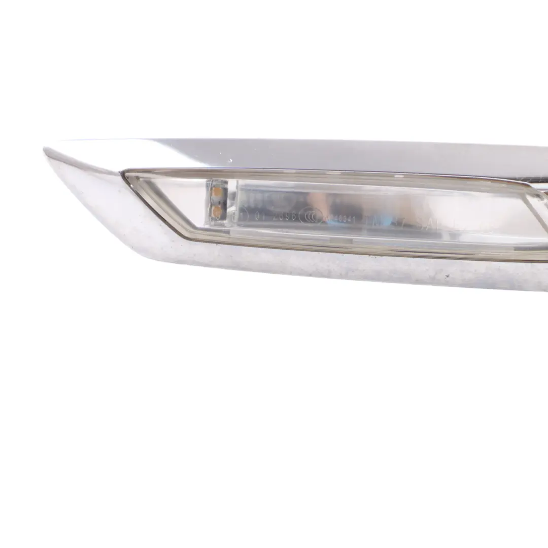 Turn Signal BMW F07 GT Fender Left N/S Additional Indicator White Chrome to with Part number 7199633 Turn Signal BMW F07 GT Fender Left N/S Additional Indicator White Chrome - SKU 7199633-1 - Part number 7199633