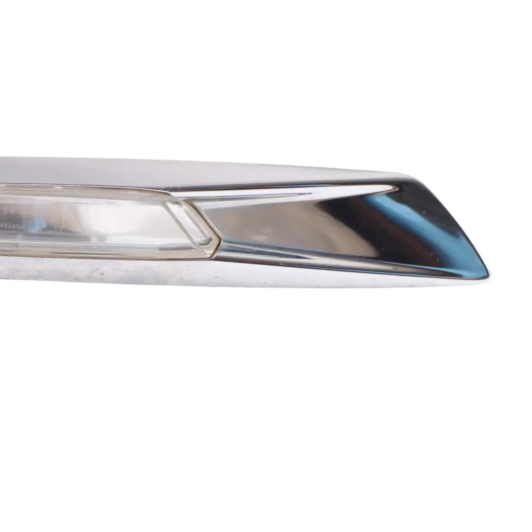  Turn Signal BMW F07 GT Fender Left N/S Additional Indicator White Chrome - SKU 7199633-1 - Part number 7199633