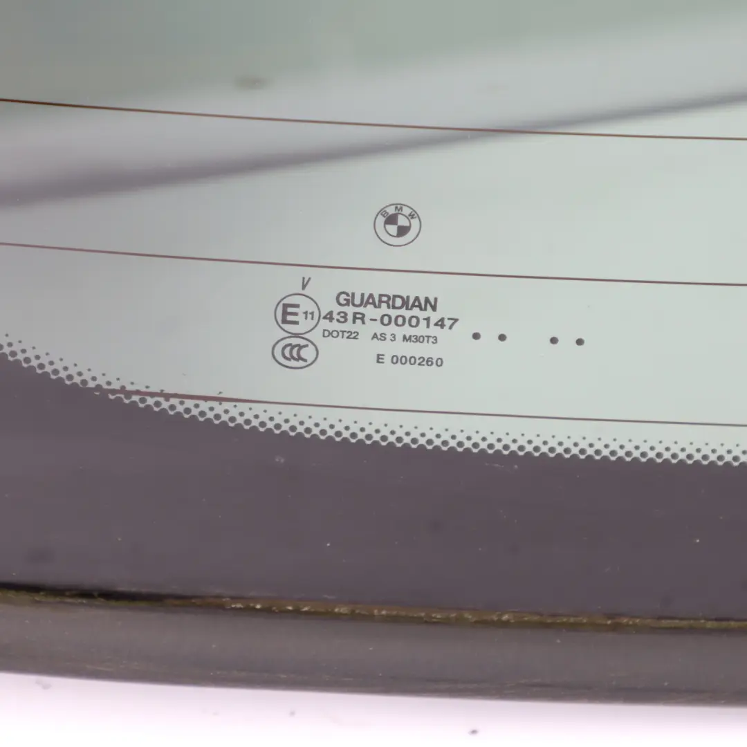 Szyba Tylna Tył Klapy Bagażnika Przyciemniana Grzana AS3 do BMW F07 o numerze 7199815 BMW F07 Szyba Tylna Tył Klapy Bagażnika Przyciemniana Grzana AS3 - SKU 7199815 - Numer Części 7199815
