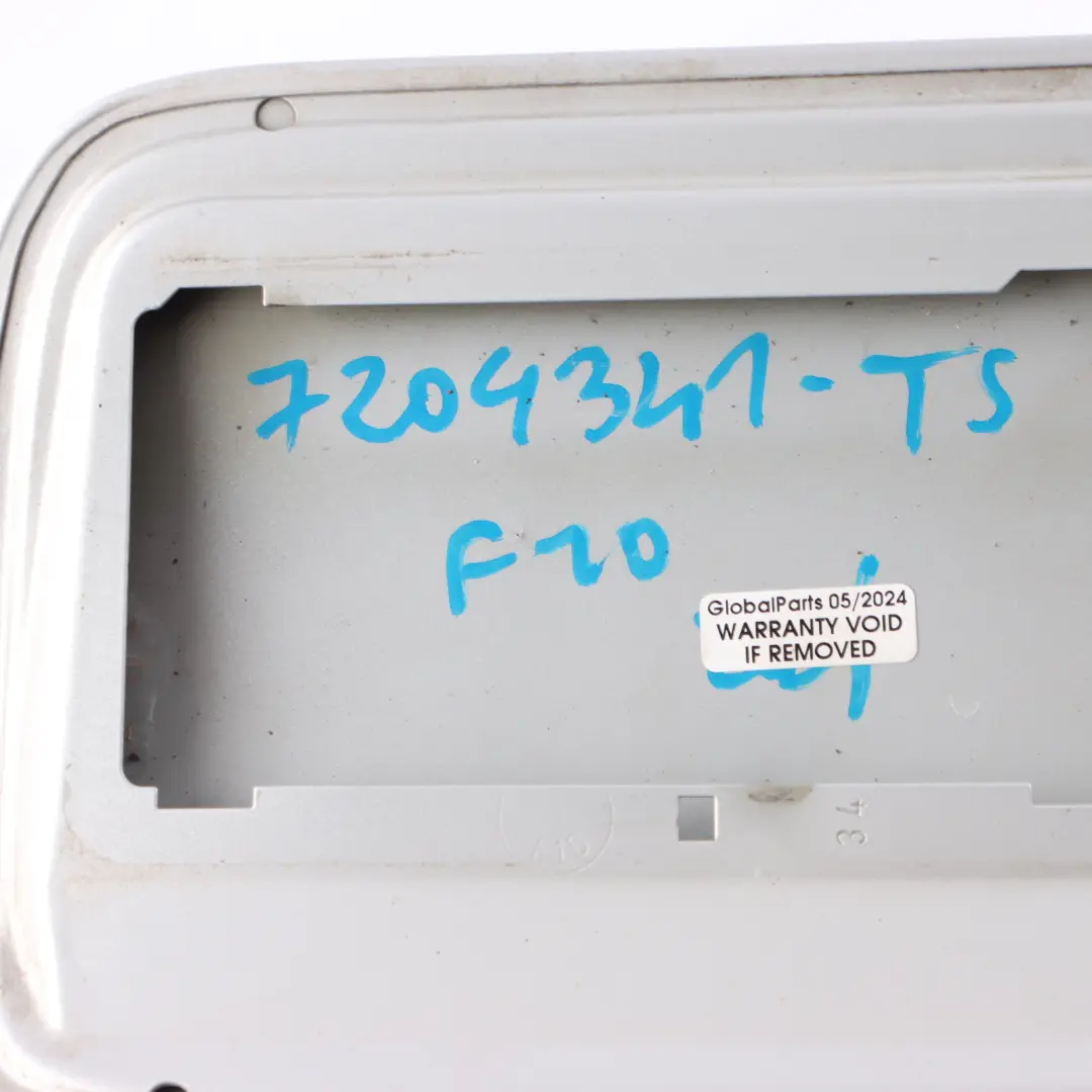 BMW F10 Fuel Filler Fill In Flap Cover Titan Silver - 354 - SKU 7204341-TS - Part number 7204341