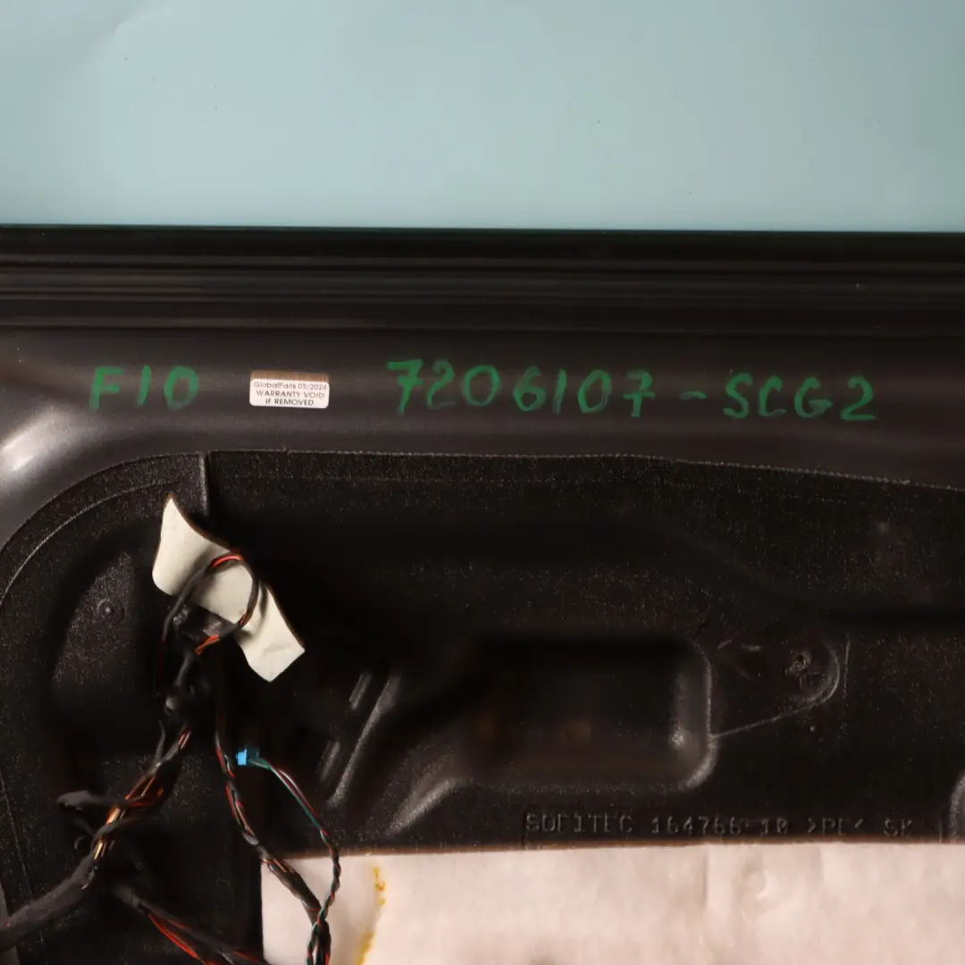 Door Front Left N/S F11 Spacegrau Space Grau Metallic - A52 to BMW F10 with Part number 7206107 BMW F10 Door Front Left N/S F11 Spacegrau Space Grau Metallic - A52 - SKU 7206107-SCG2 - Part number 7206107