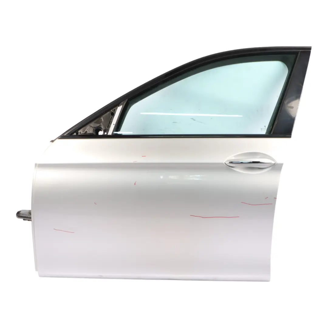 Door Front Left N/S F11 Titansilber Titan Silver Metallic - 354 to BMW F10 with Part number 7206107 BMW F10 Door Front Left N/S F11 Titansilber Titan Silver Metallic - 354 - SKU 7206107-TS - Part number 7206107