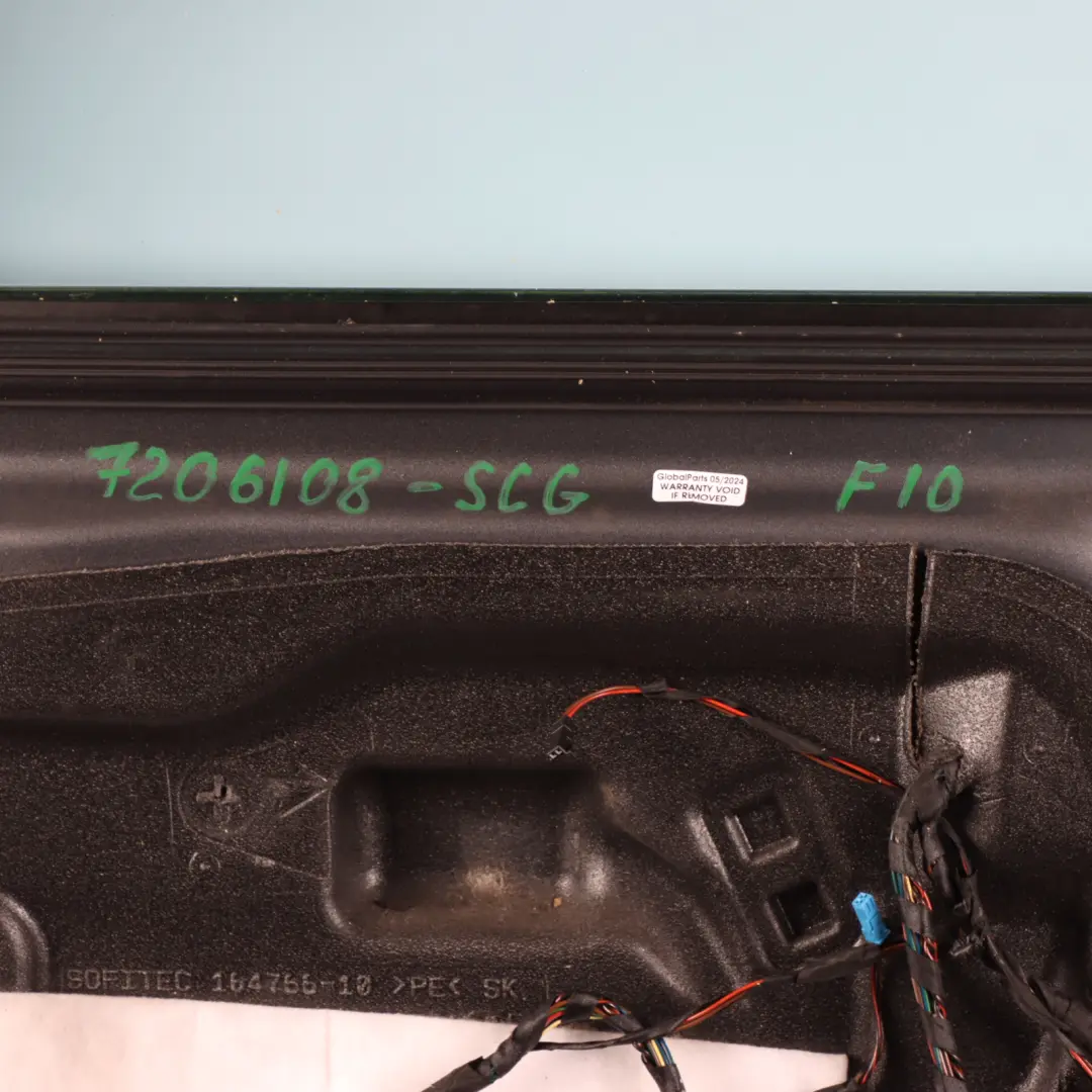 BMW F10 Door Front Right O/S F11 Spacegrau Space Grey Metallic - A52 - SKU 7206108-SCG - Part number 7206108