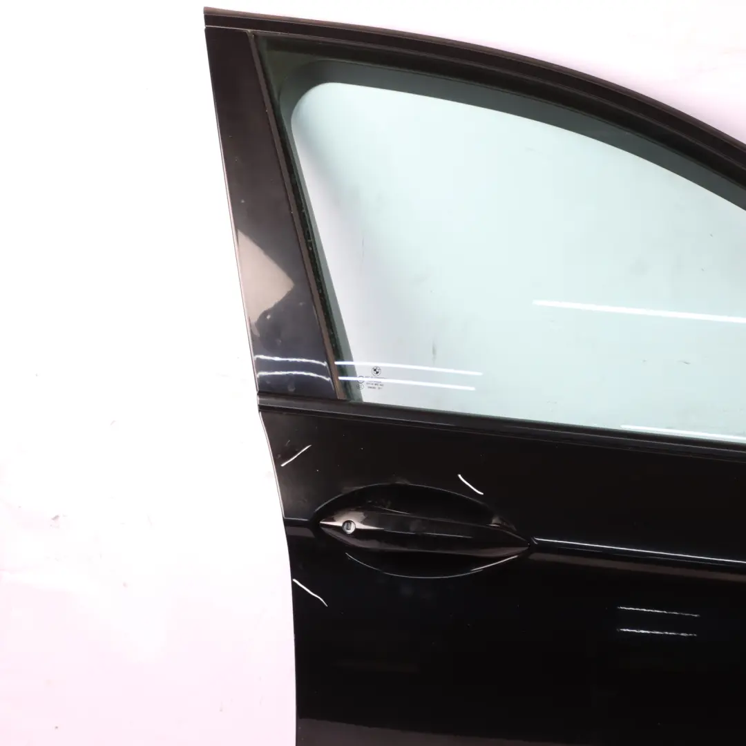 BMW F10 F11 Door Front Right O/S Schwarz 2 Black - 668 - SKU 7206108-SCH - Part number 7206108