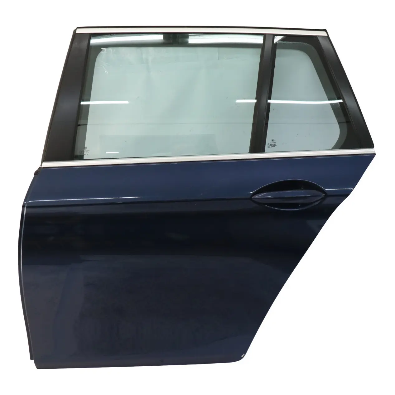 BMW F11 Touring Puerta Trasera Izquierda Tiefseeblau Deep Sea Blue - A76