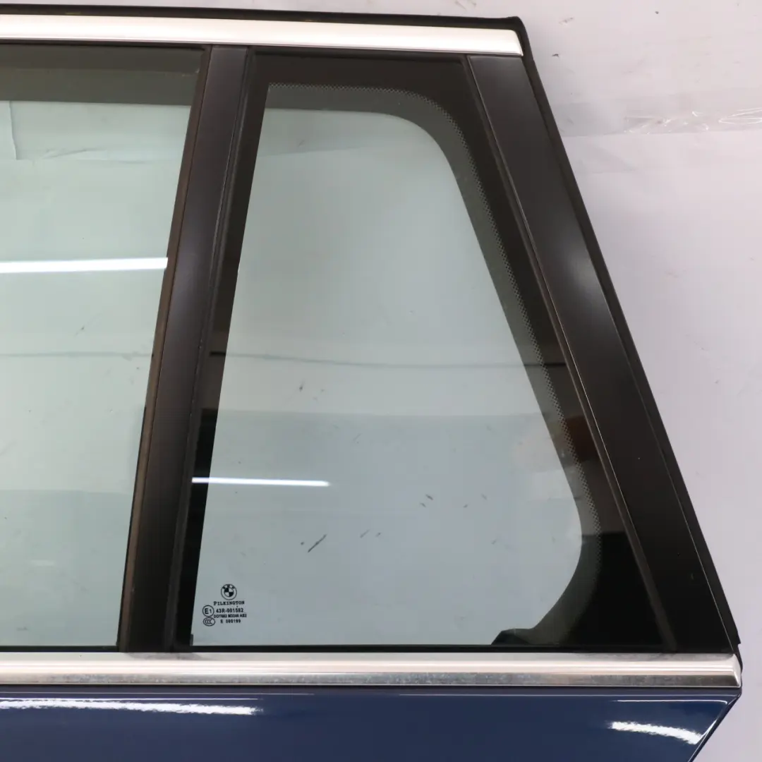 BMW F11 Touring Porte Arrière Gauche Tiefseeblau Deep Sea Blue - A76 - SKU 7206119-DSB - Numéro de pièce 7206119