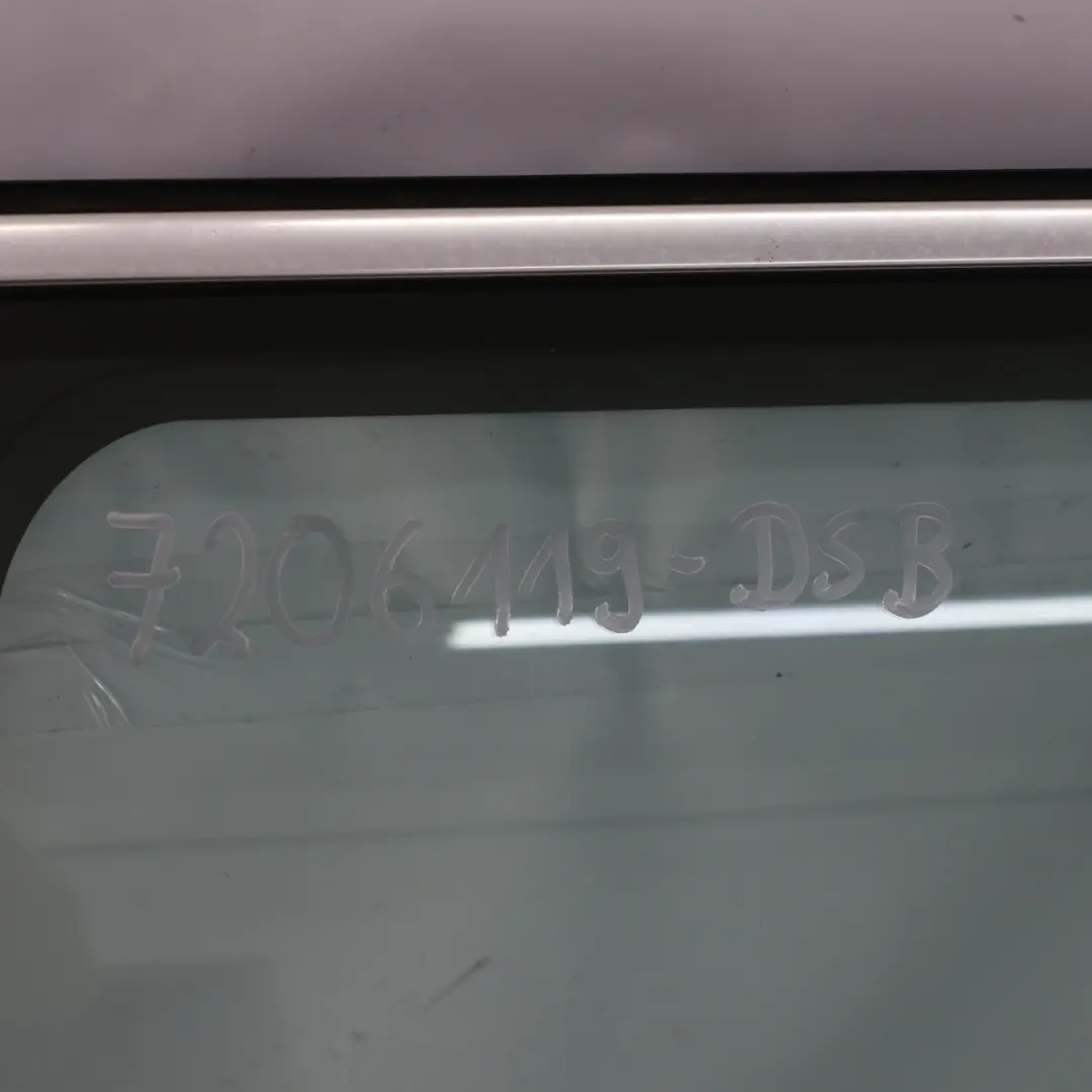 BMW F11 Touring Drzwi Lewe Tylne Tiefseeblau Niebieski Metalik - A76 - SKU 7206119-DSB - Numer Części 7206119
