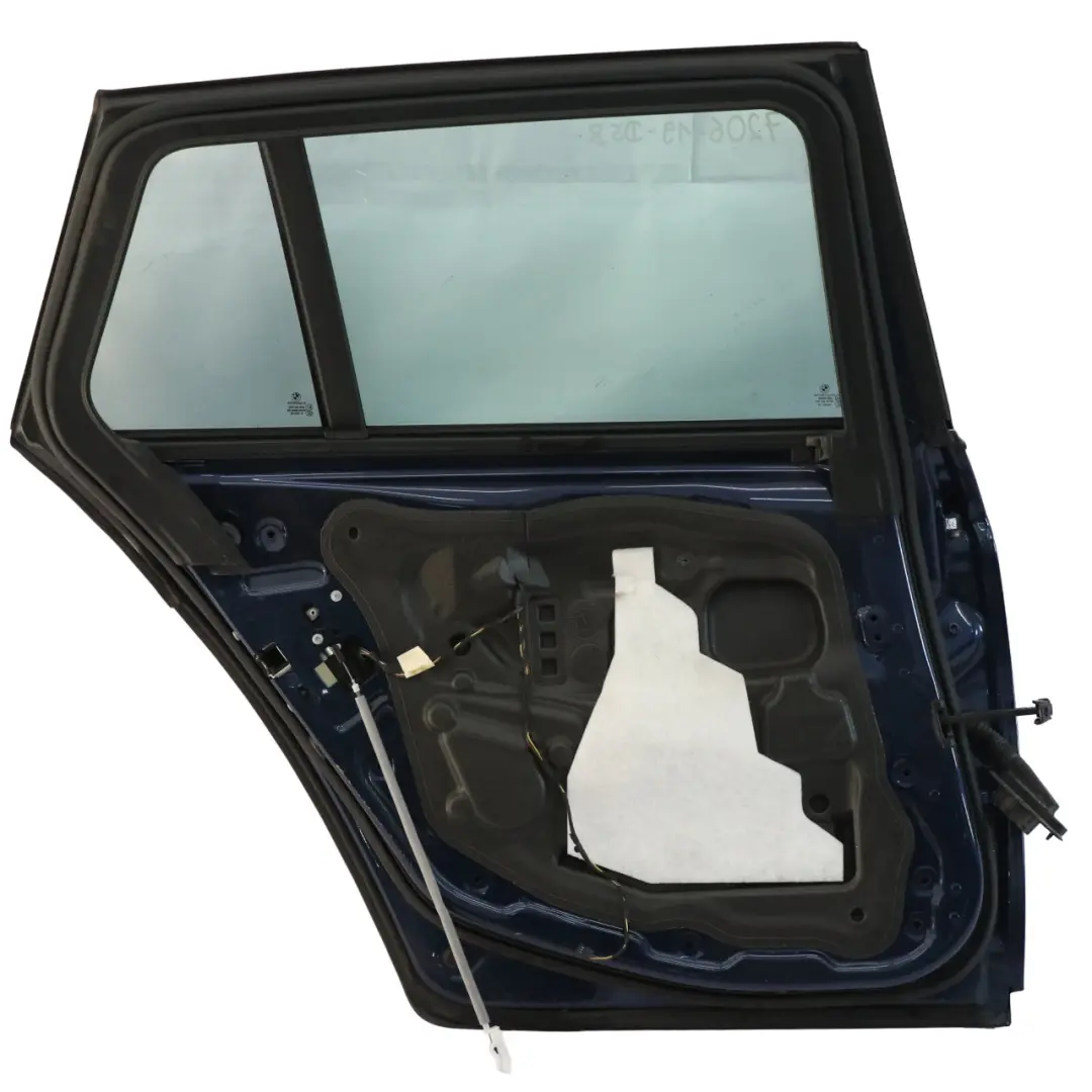 BMW F11 Touring Porte Arrière Gauche Tiefseeblau Deep Sea Blue - A76 - SKU 7206119-DSB - Numéro de pièce 7206119