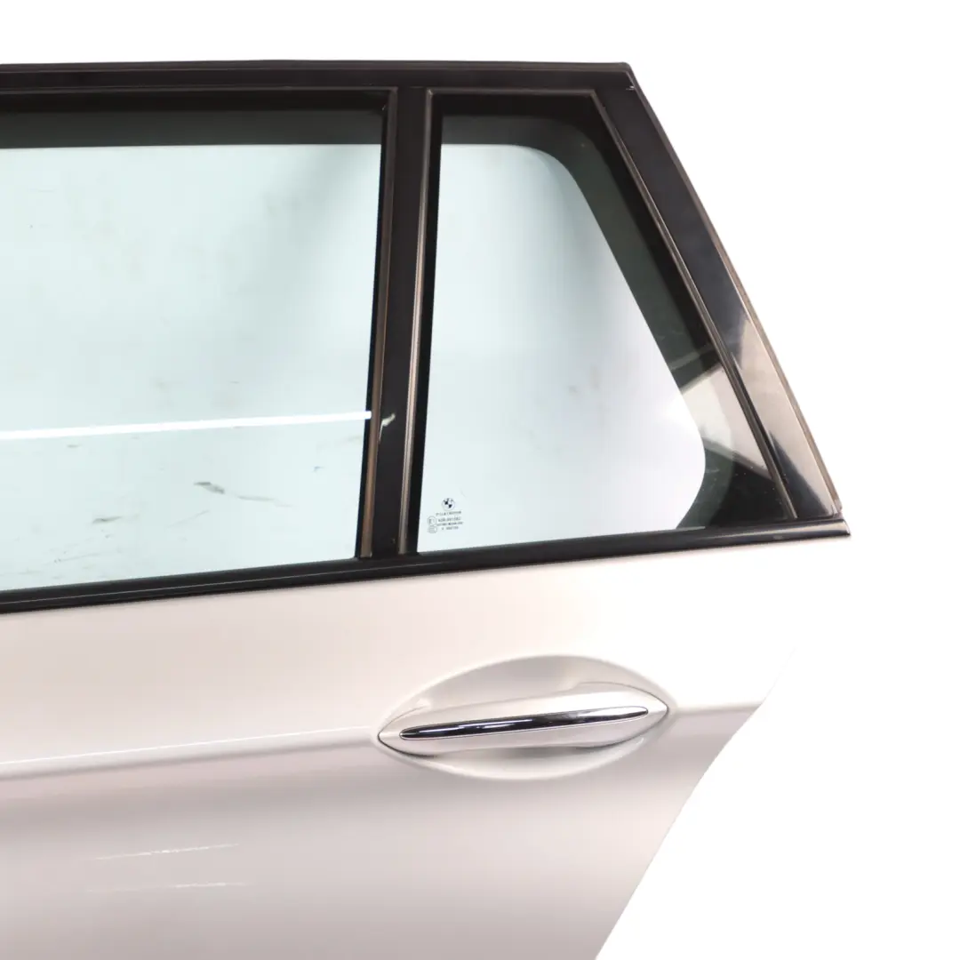 Door Rear Left N/S Titansilber Titan Silver Metallic - 354 to BMW F11 Touring with Part number 7206119 BMW F11 Touring Door Rear Left N/S Titansilber Titan Silver Metallic - 354 - SKU 7206119-TS - Part number 7206119